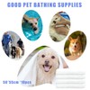 Disposable Pet Bath Towel,10 PCS Portable Pet Grooming Towels,19.6 x
