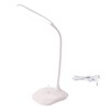 LED Table Lamp,Portable Eye-Protected Flexible Gooseneck Small Desk Lights for