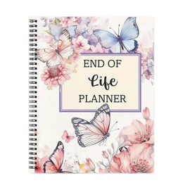 End of Life Planner UK,Death Note Notebook,When I Die Planner Book UK,Important Information For My Family Paperback, When I'M Gone Journal Organizer for Possessions Business Affairs Final Wishes,A4