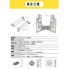Camping Moon (キャンピングムーン) Alcohol Burner Multi-Cross Stand Stainless Steel Cross