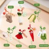 Hoepavy Car Keyring,Key Rings Women,Cute Keyring,Crochet Keychain,Scallion Ginger Garlic Keychain