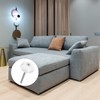 Karjiaja 4 PCS Headboard Bolts M8 Headboard Fixings Headboard Screws