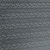 Cable Knit Jersey Fabric, 150cm Wide, Textured Pattern, Select Colour