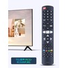 TV Remote Control RC310VFJR1 for TCL Smart TV with Voice
