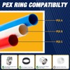 ABBIEMO 12PCS 1/2” Propress x 1/2" PEX Adapter Crimp Fittings