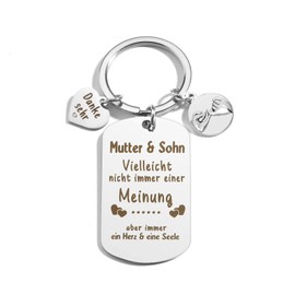 Hoosmoon Gifts for Mum Mother's Day Gifts for Mum Keyring Mum Best Mum Gift Mum Birthday Gift Mum Daughter Gift Thank You Mum Gifts Thanksgiving Christmas, Mom4