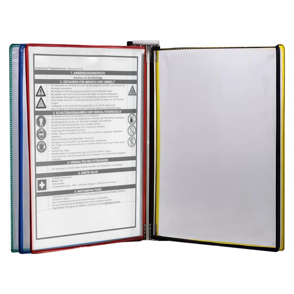 WIYETY Wall Display Panel System 5 Display Panels A4 Wall