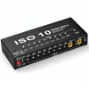 Guitar Pedal Power Supply, 10 Isolated Adjustable DC Output Power