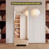 DSMKJT Solid Wood Large Floor Mirror Stand for Full Length
