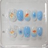 Crisp Goldfish Handmade Nail Tips - Short Oval / 뽀짝