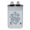 Capacitor (Oval) 10 uF ±5% 370V/440V Single Element CBB65 Motor