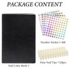 Professional 308 Nail Color Chart Book with 120 Pcs False
