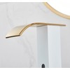 Automatic Touchless Faucet Bathroom White& Gold Waterfall Electronic Motion Sensor