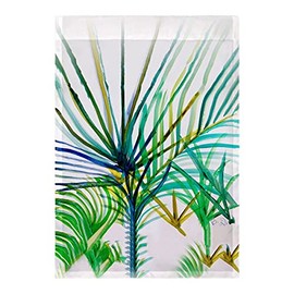 12.5 x 18 in. Teal Palms Flag
