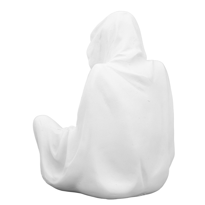 Ghost Wizard Candle Holder Ghost Figurines Scary Statue Festival Party