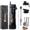 Lexlion Tea Infuser Water Bottle 22 Oz – Triple Wall