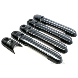 Speed Garage Suzuki Solio Bandit MA27S MA37S Type Dedicated Door Knob Handle Cover Garnish Carbon Pattern for SUZUKI SOLIO Dress Up Custom Parts