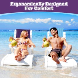 4 Colours Camping Foldable Inflatable Pillow, PVC Flocking Outdoor Travel Pillow, Portable Ergonomic Pillow Made of Soft Materials for Car, Office, Beach, Holidays and Long Distance Travel, 47 x 30 cm