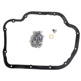 Bous Performance Aluminum GM Turbo 400 Finned Transmission Pan Black E45302BK