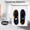 Baixi Bolsas De Viaje Impermeables Para Zapatos, 25 Piezas