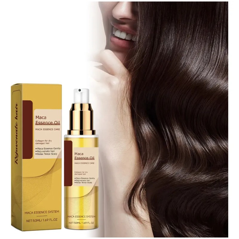 Bbspaceite Maca 50ml Para Cabello Seco Dañado Nutritivo Y.