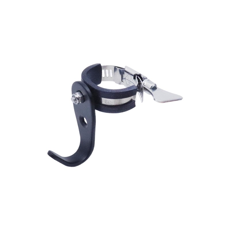 Chinflly Tube Hook,Stainless Steel Adjustable Shelf Pole J Hooks Fit