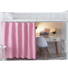 Qubanda Dorm Home Bunk Nets Bed Curtains Cloth Bed Canopy Blackout College Students Shading Nets Breathable Single Sleeper