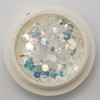 Hexagonal Nail Art Sequin DIY Materials Crystal Glitter Nails / 육각형 네일아트 스팽글 셀프 재료 크리스탈 글리터 네일