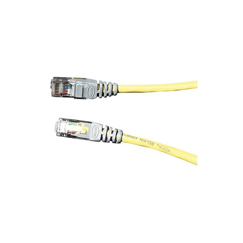 Belkin Cat5e Moulded UTP Crossover Cable (Cable with Boot) 1m