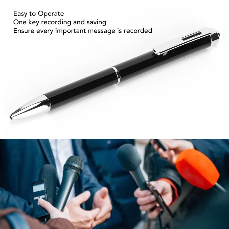 Voice Recorder Pen 16GB Noise Canceling Portable MP3 Player Digital