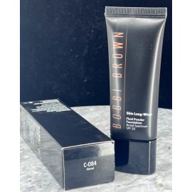 Bobbi Brown Skin Long Wear Fluid Powder Foundation SPF 20 C084 ALMOND 1.4 oz NIB