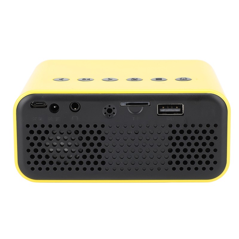 Mini Projector Multifunction HD 1080P WiFi Wireless Wired Screen Projection