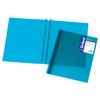 Oxford Duotang Plastic Report Cover, Letter Size, Translucent Blue, 50-Sheet