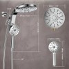 High Pressure Rain Showerhead Combo, 2026 Magnetic Shower Head Set