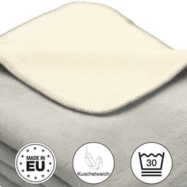 Ibena armrest protectors, 2-pk cotton blend silver size 50x70 cm