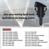 Windshield Washer Nozzles Hose Kit,Hose Connectors,Windshield Washer Spray Nozzle and