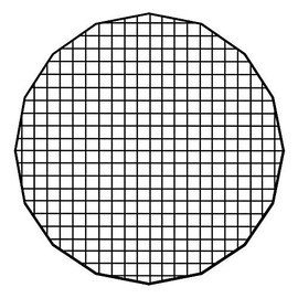 Fotodiox Pro 28in Eggcrate Grid for EZ-Pro DLX Parabolic Softboxes - Fits 28in (70cm) EZ-Pro DLX Parabolic Softboxes - 50 Degree Grid (2x2x1.5 Openings)