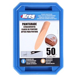 KREG® Solid-Wood Pocket-Hole Plugs Plugs--Paint Grade
