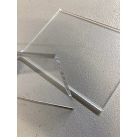 5 Pack! 4x6” clear acrylic blank 1/4” Thick