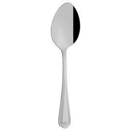 Grunwerg Jesmond Dessert Spoons, Stainless Steel, 17.5 x 4 x 1 cm (Pack of 12)