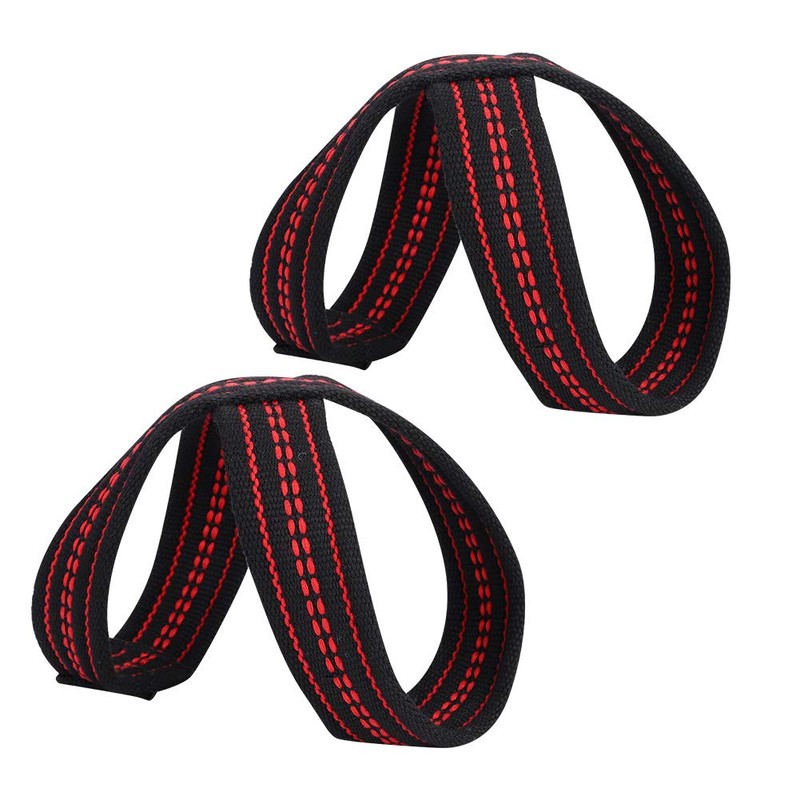 VGEBY1 Lifting Straps, Gym Figure 8 Straps Padded Lifting Straps