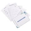 Minkissy Professional Lash Extension Exercise Book Practice Mats Templates for