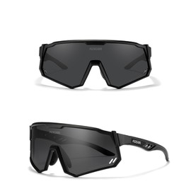 ZEMFAY Polarized Sunglasses for Adult Youth Women Men Unisex Eyewear UV Protection Cycling Glasses for MTB Running Baseball