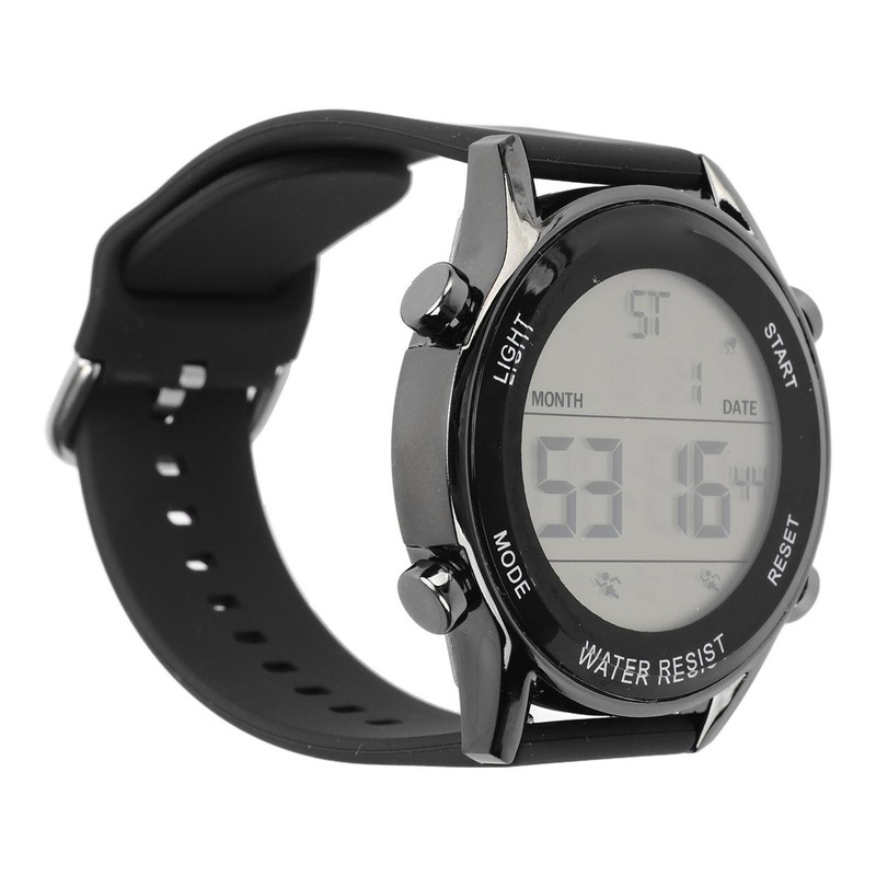 Digital Chronograph Watch WR50M Waterproof Luminous Large Screen Outdoor Sports