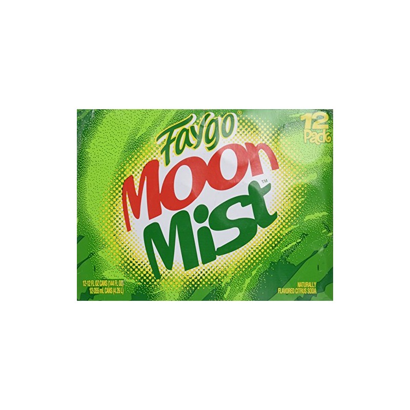 Faygo - Moon Mist Soda - 12 Pack of 12-oz.