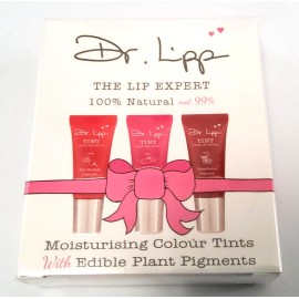 Dr. Lipp Tintes Labiales Hidratantes 100% Naturales Lote de 3 Colores SELLADOS