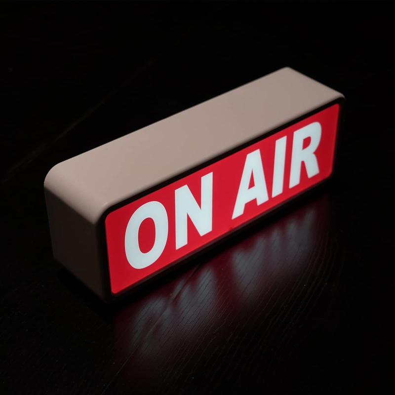 ON AIR Light Sign Recording Sign Studio Warning Signfor (Studio/Home
