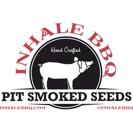 INHALE BBQ - Pit Smoked Ghost Pepper Sunflower Seeds (2 Packs)