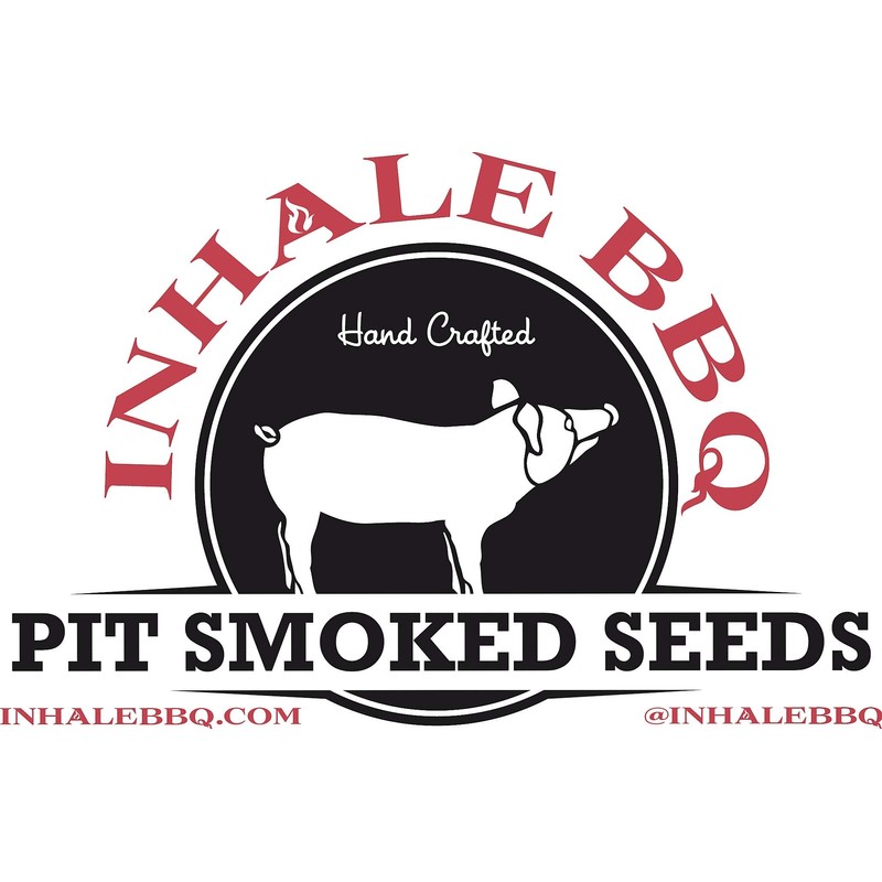 INHALE BBQ - Pit Smoked Ghost Pepper Sunflower Seeds (2