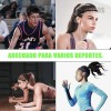 15pz Bandas Elásticas Moda Deportivas Delgadas El Cabello Camuflaje 2